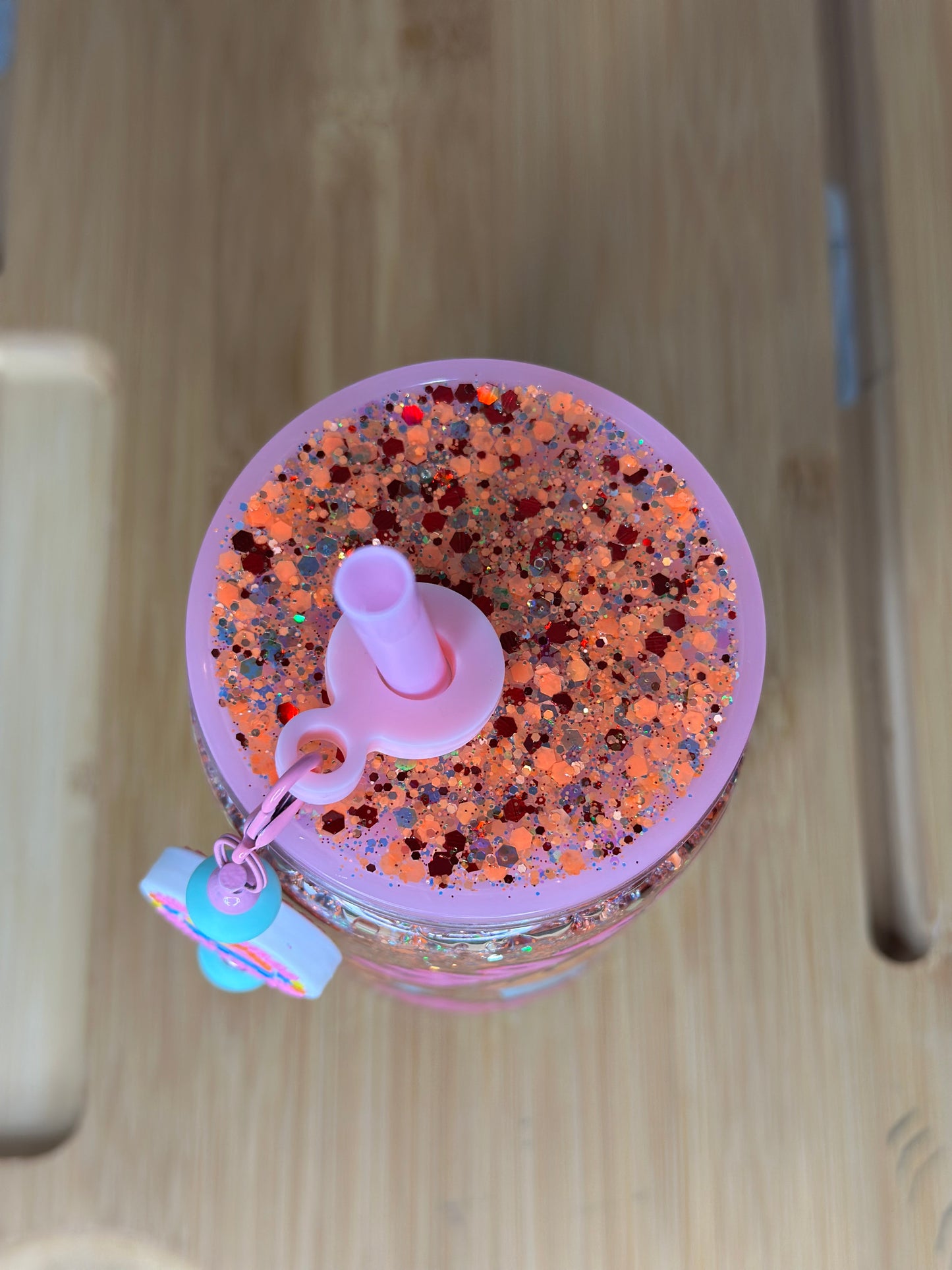 16oz Acrylic Snowglobe cup Emotional Dumpster Fire