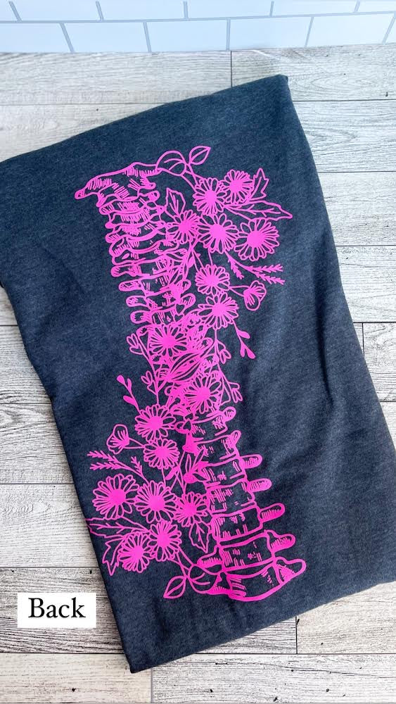 Grow Through It (Front & Back Design) - Bella Canvas TShirt