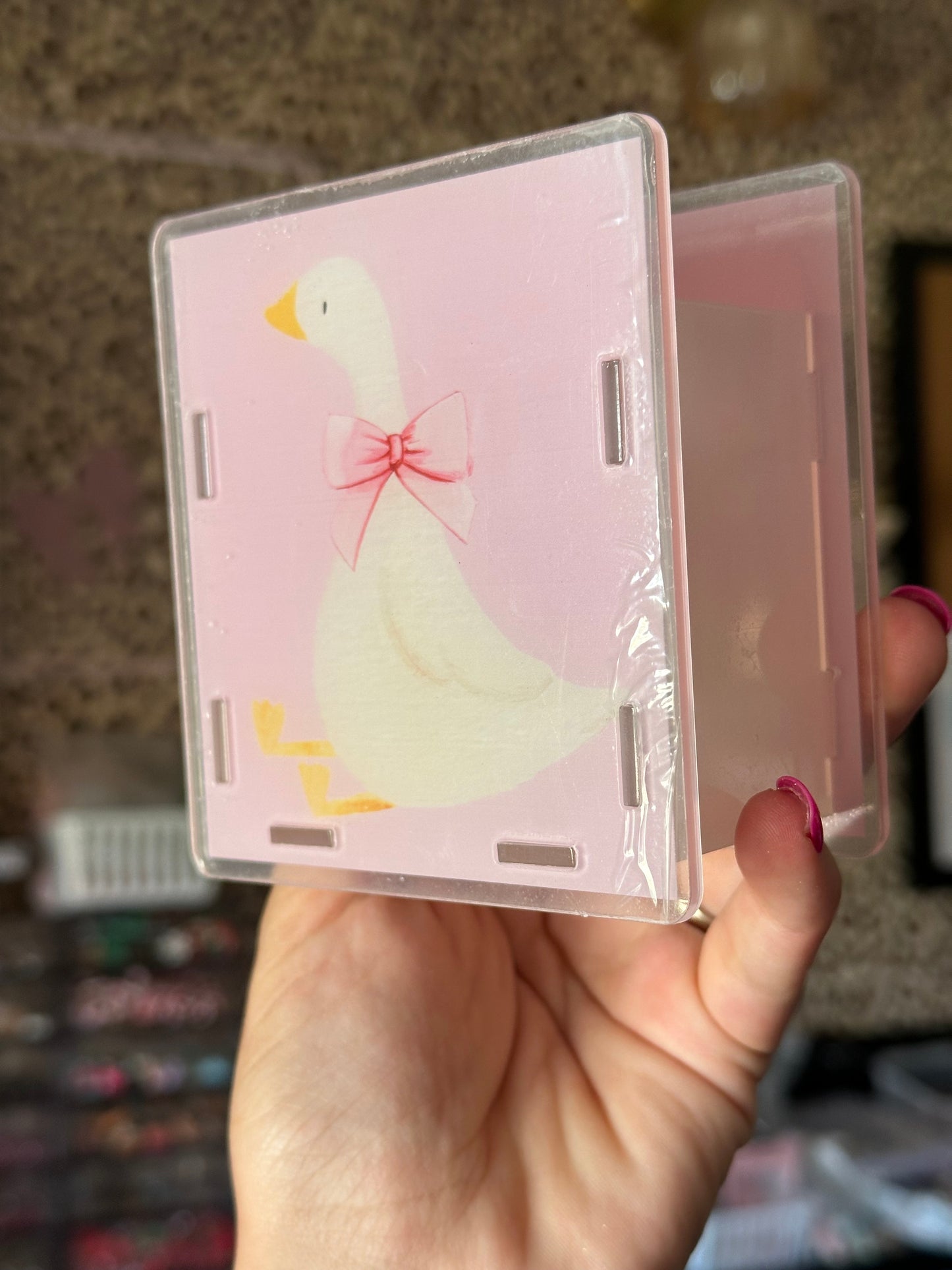 Goose pen & pen box set