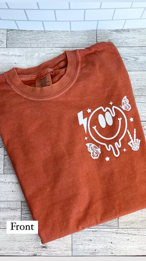 Anxiety Club (Front & Back Design)- Comfort Colors TShirt