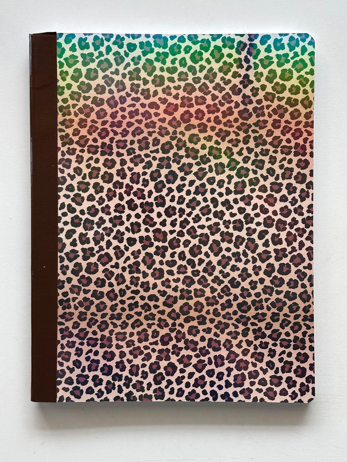 Leopard print Composition Notebook