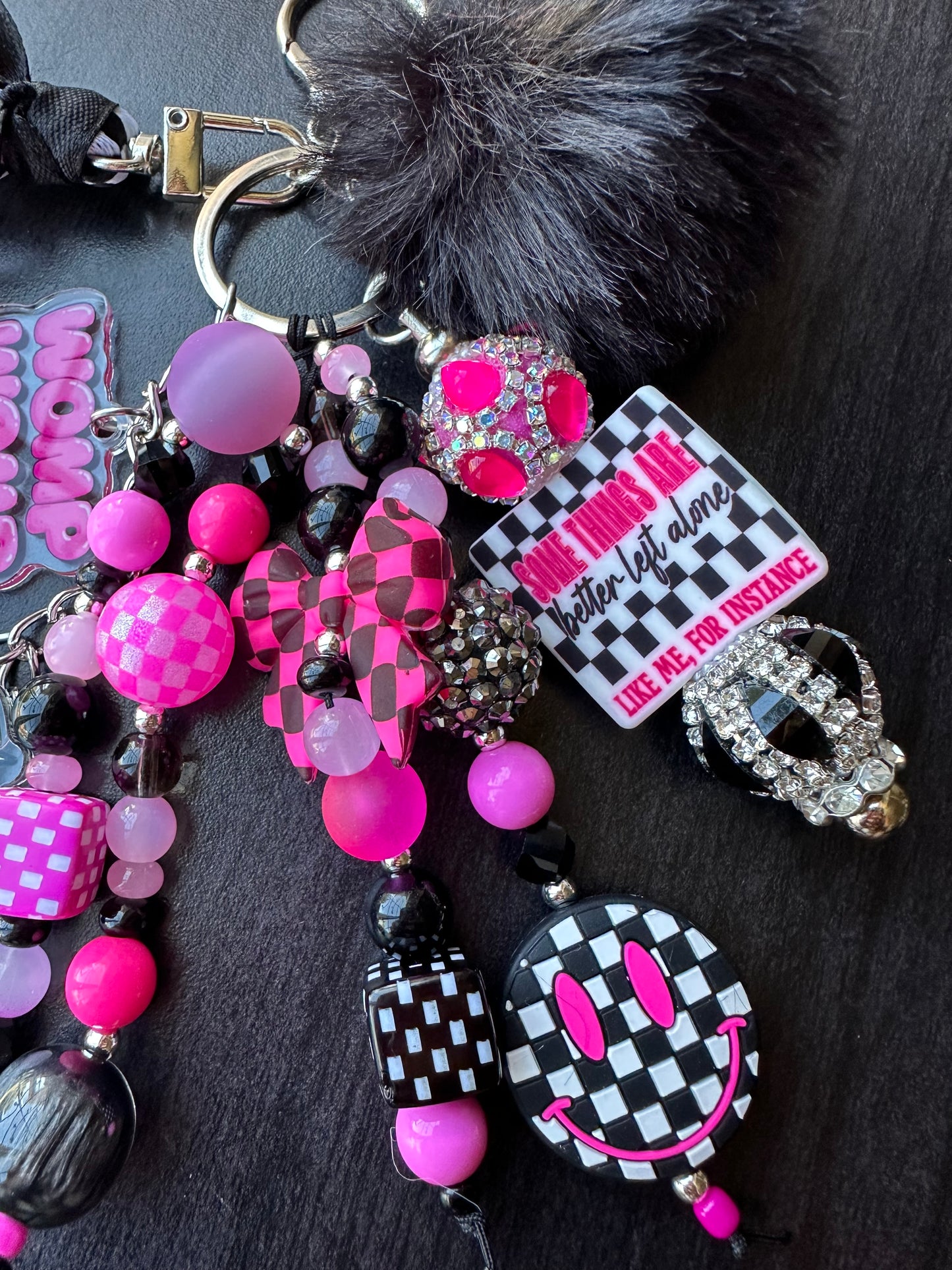 Sassy Checkered Chunk Chain