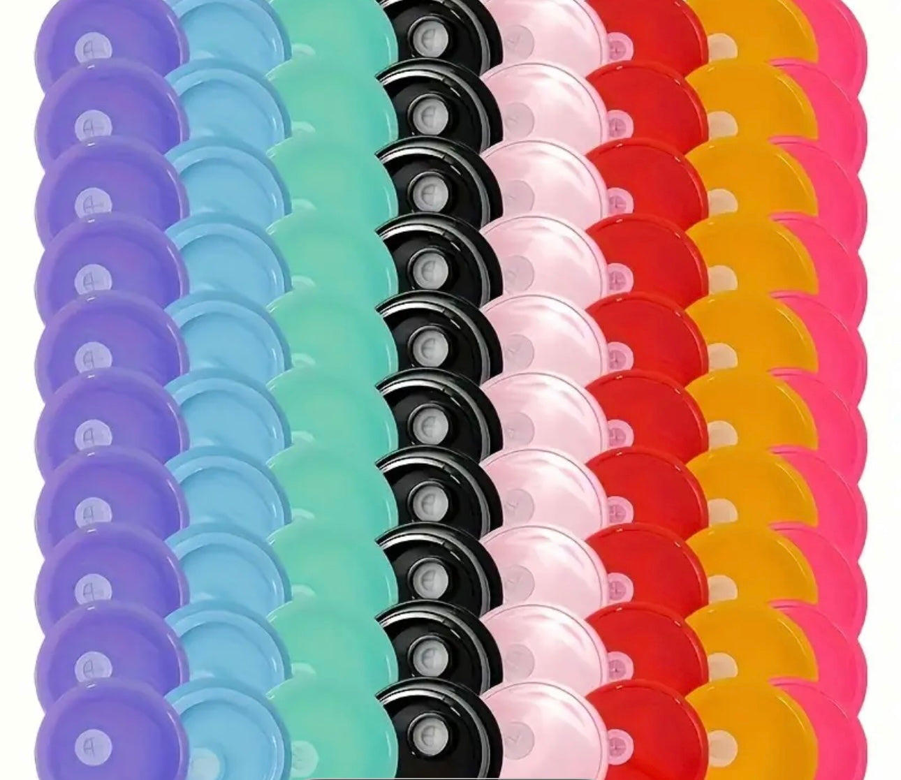 Colored acrylic lid add on