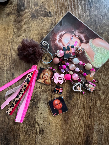 Crashout Barb Pink & Brown Chunk Chain Stationary Bundle