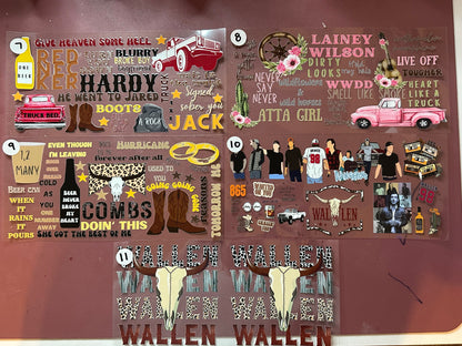 Music & TV show Wraps