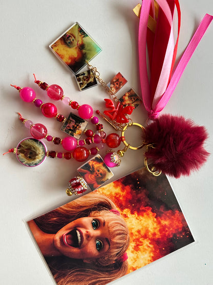 Crashout Barb Pink & Red Chunk Chain Stationary Bundle