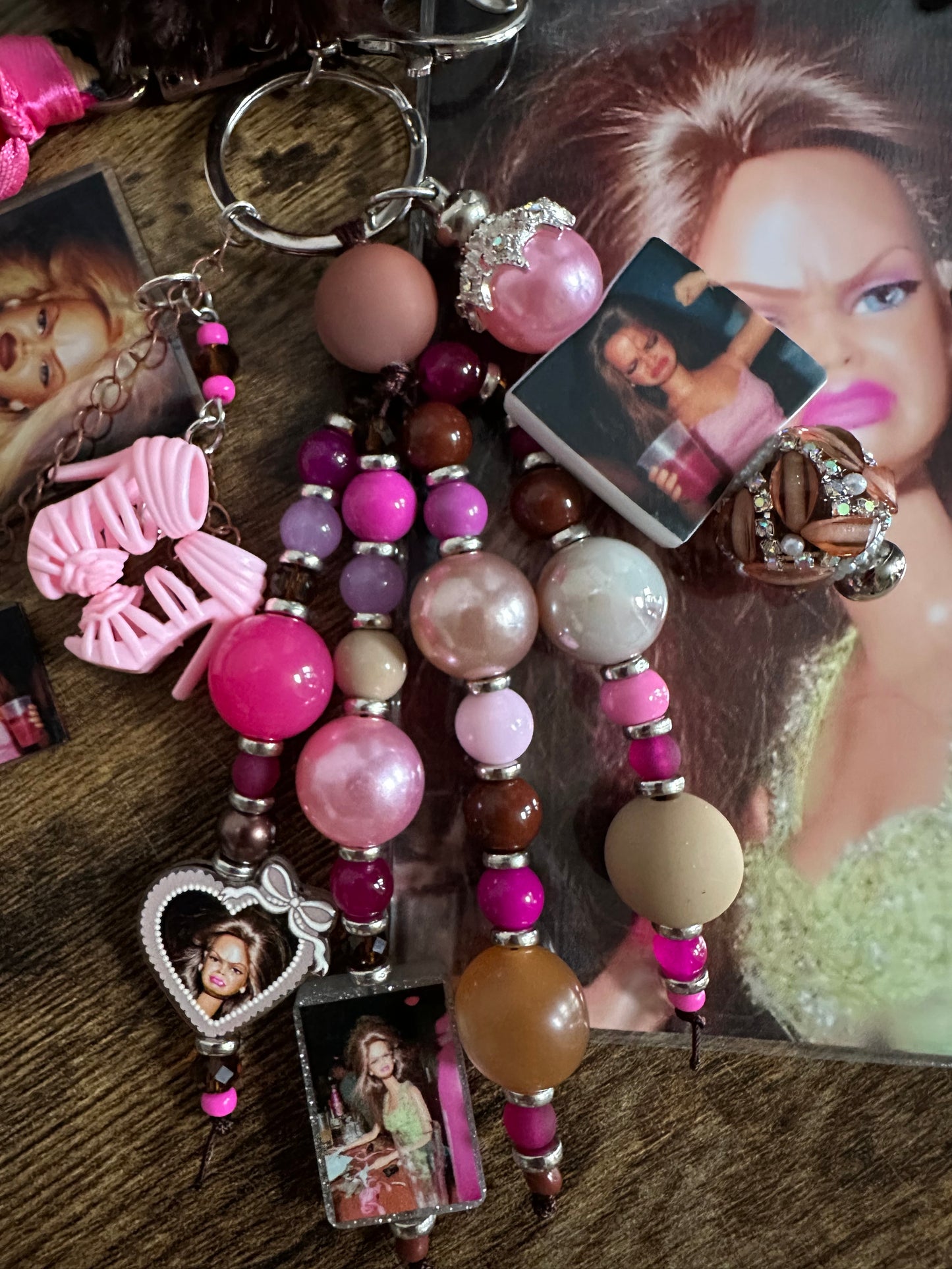 Crashout Barb Pink & Brown Chunk Chain Stationary Bundle