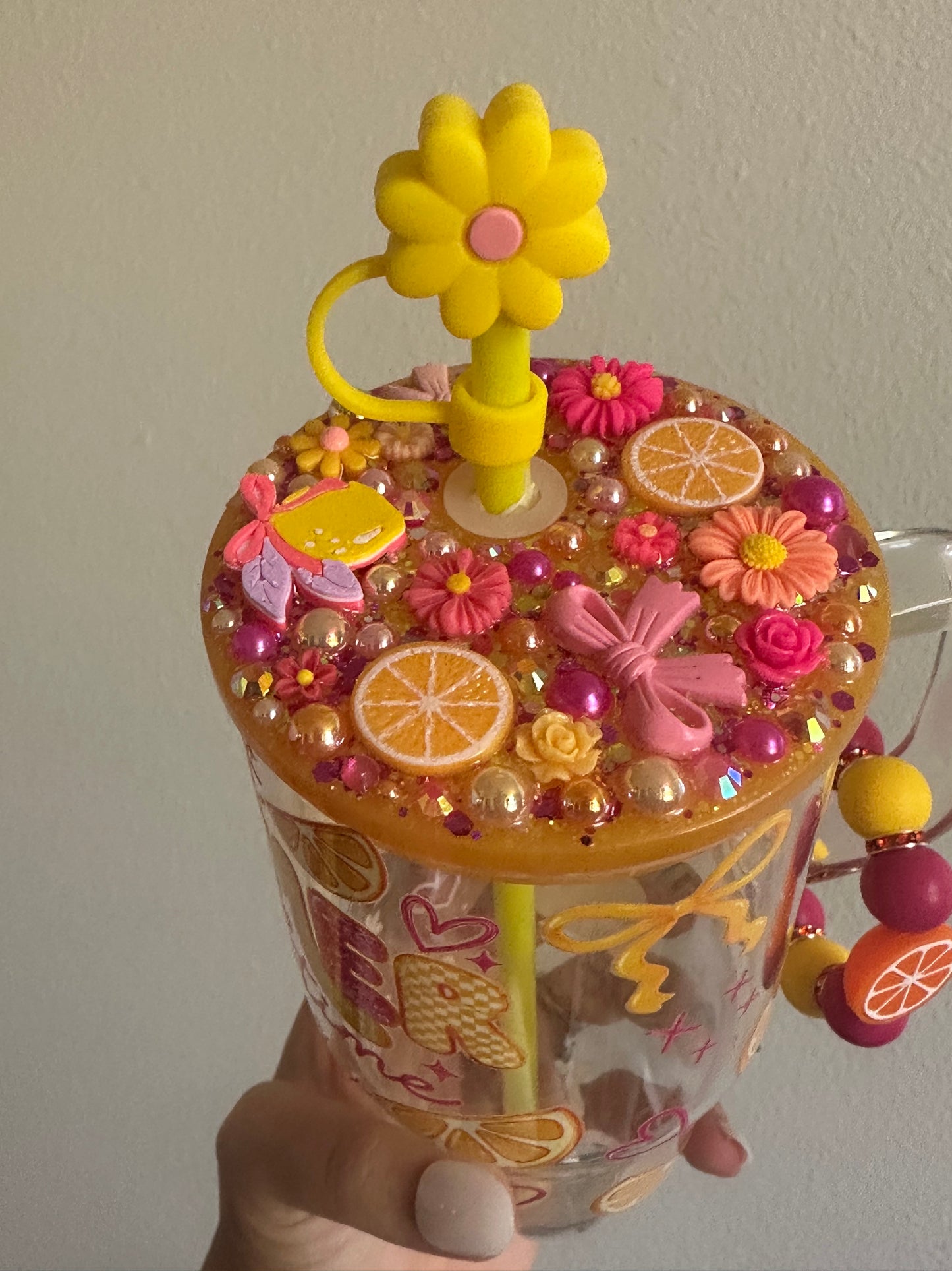 Summertime 20oz Glass Tumbler
