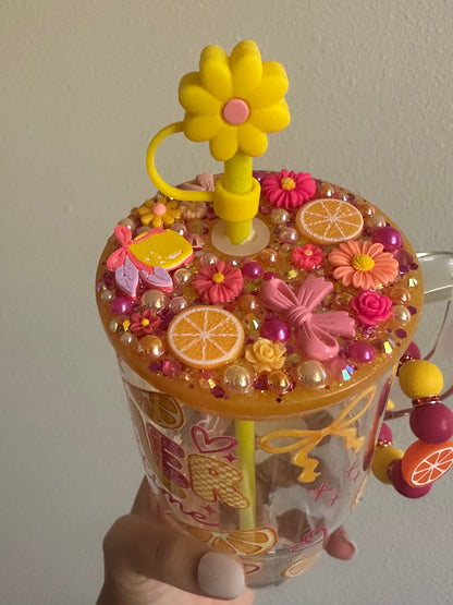Summertime 20oz Glass Tumbler