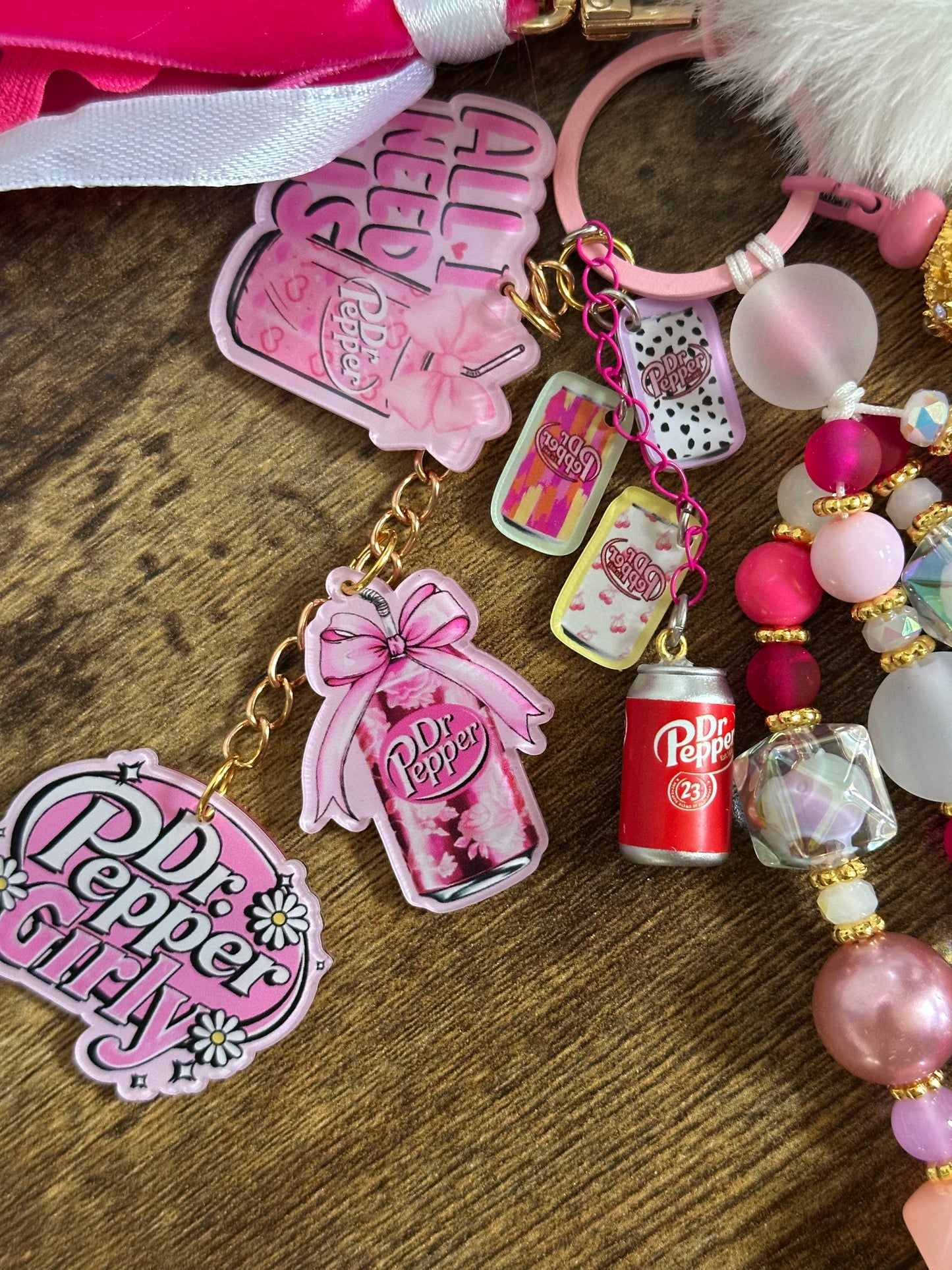 Pink Dr. P Girly Chunk Chain