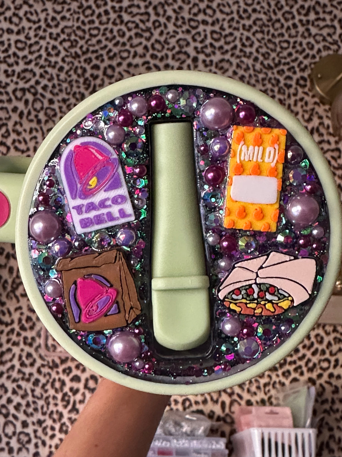 Take me to T Bell 40oz stainless steel no spill tumbler