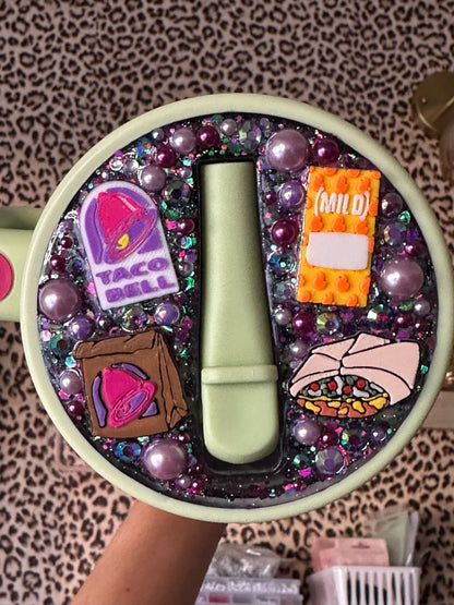 Take me to T Bell 40oz stainless steel no spill tumbler