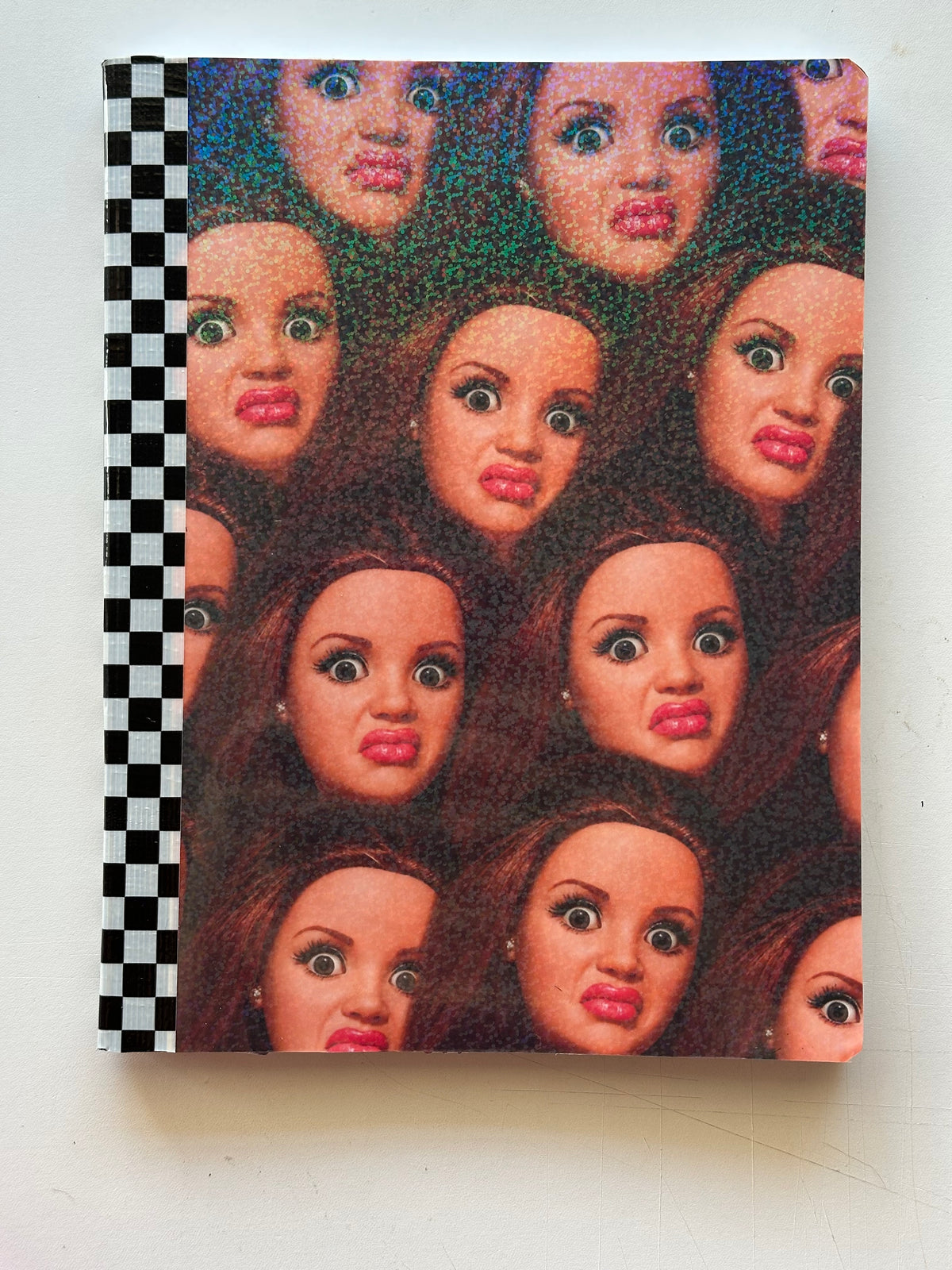 Brunette Barb Composition Notebook