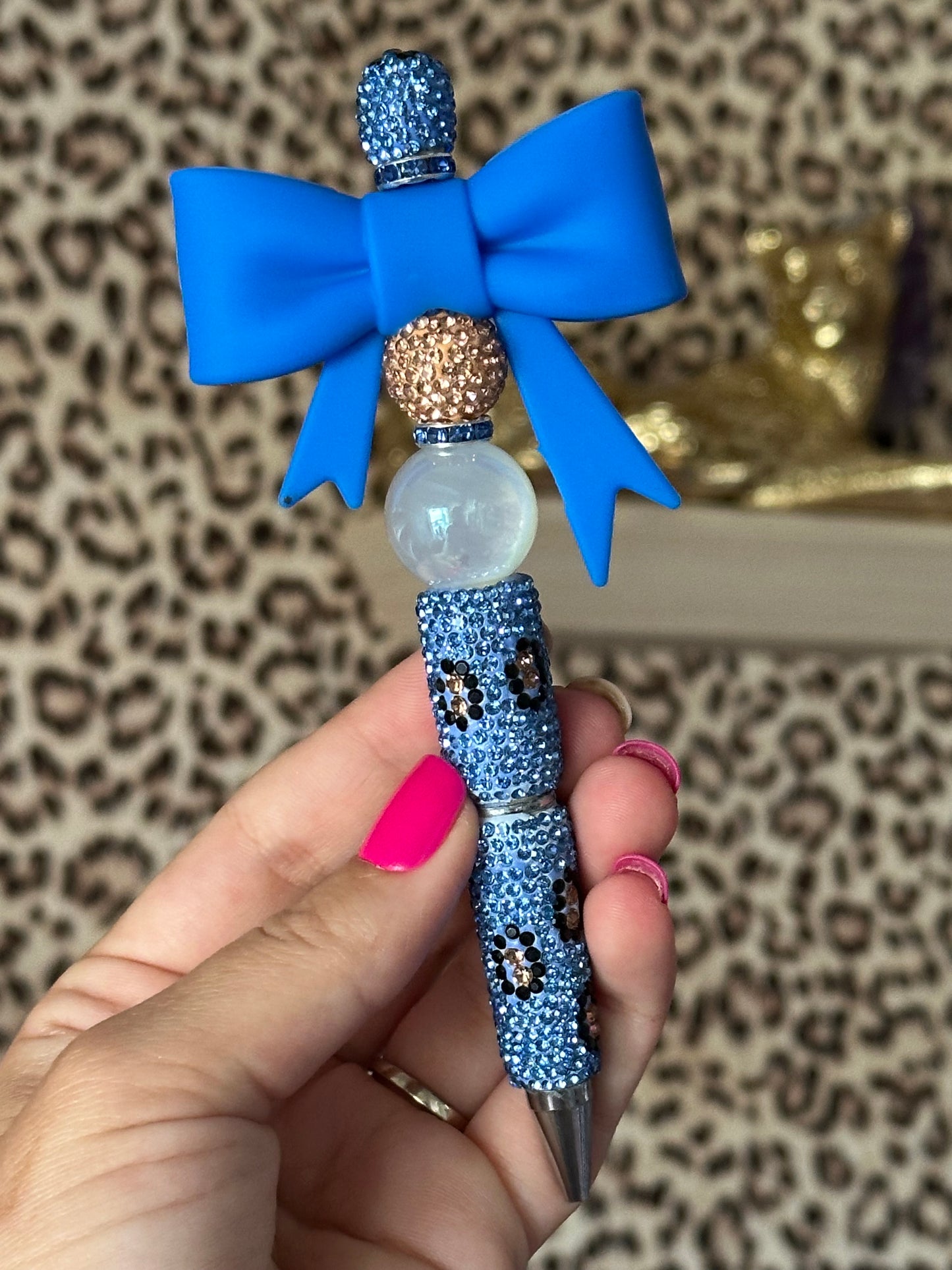 Blue Boujie Pen
