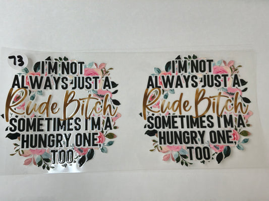 Sassy-Cuss Words #73