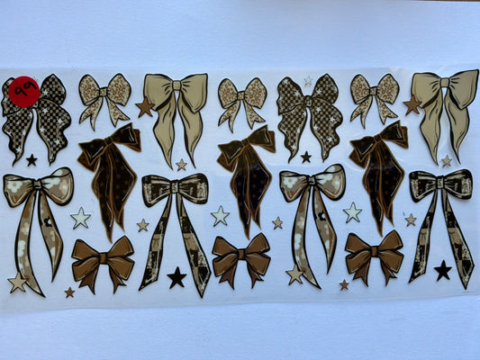Bows-Hearts-Star #99 40oz Sizing