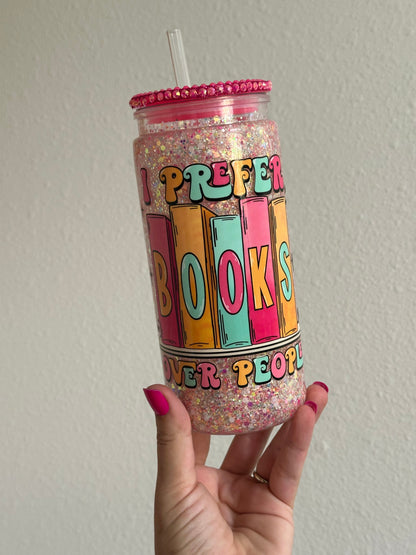 Bookish 20oz Acrylic Tumbler with Freshie