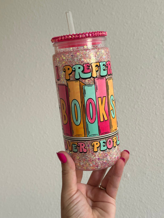 Bookish 20oz Acrylic Tumbler with Freshie
