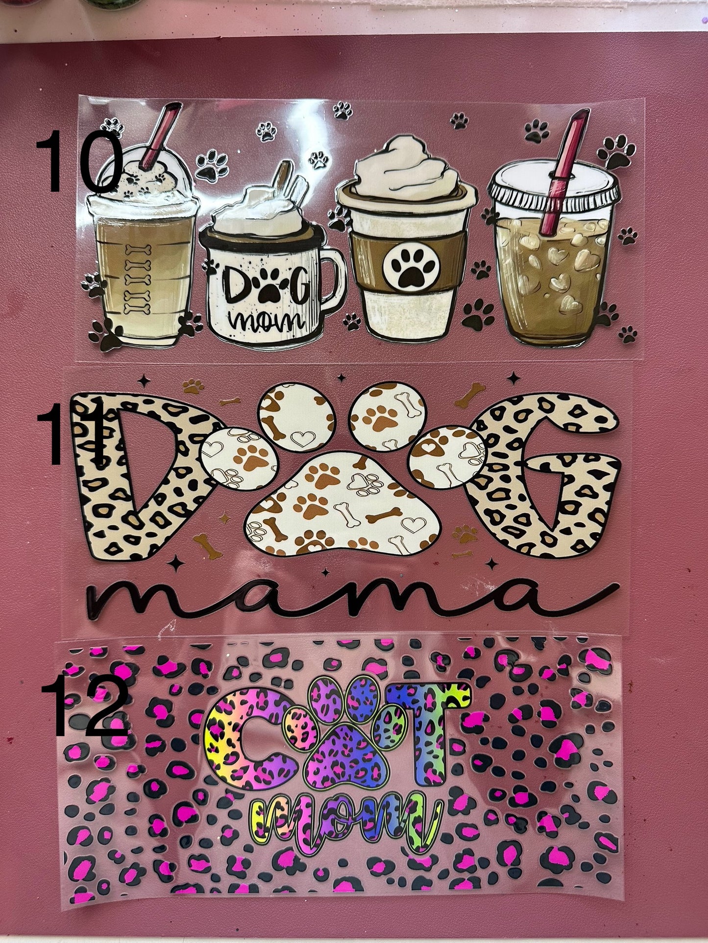 Dog Mom & Cat Mom Wraps