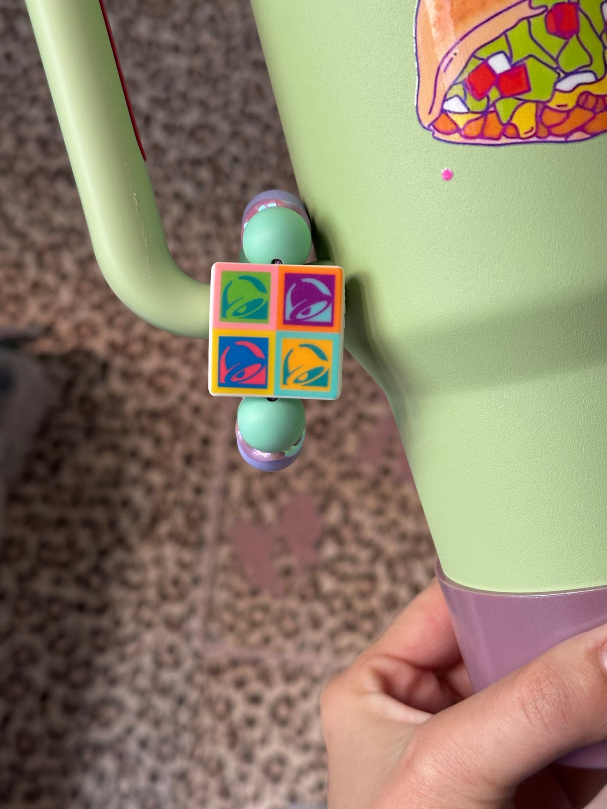 Take me to T Bell 40oz stainless steel no spill tumbler