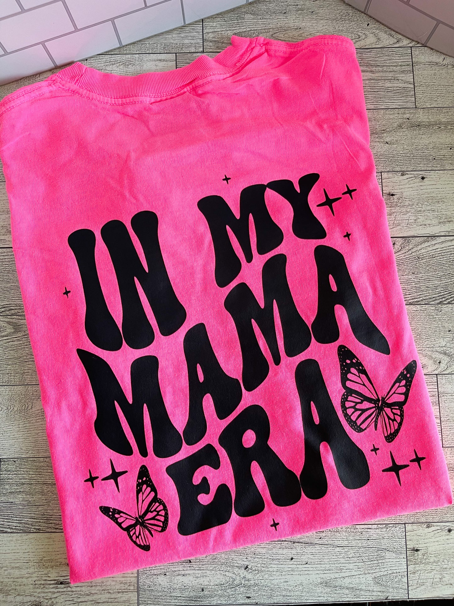 In My Mama Era (Front & Back Design)- Comfort Colors TShirt