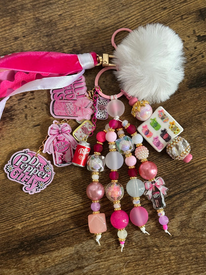 Pink Dr. P Girly Chunk Chain