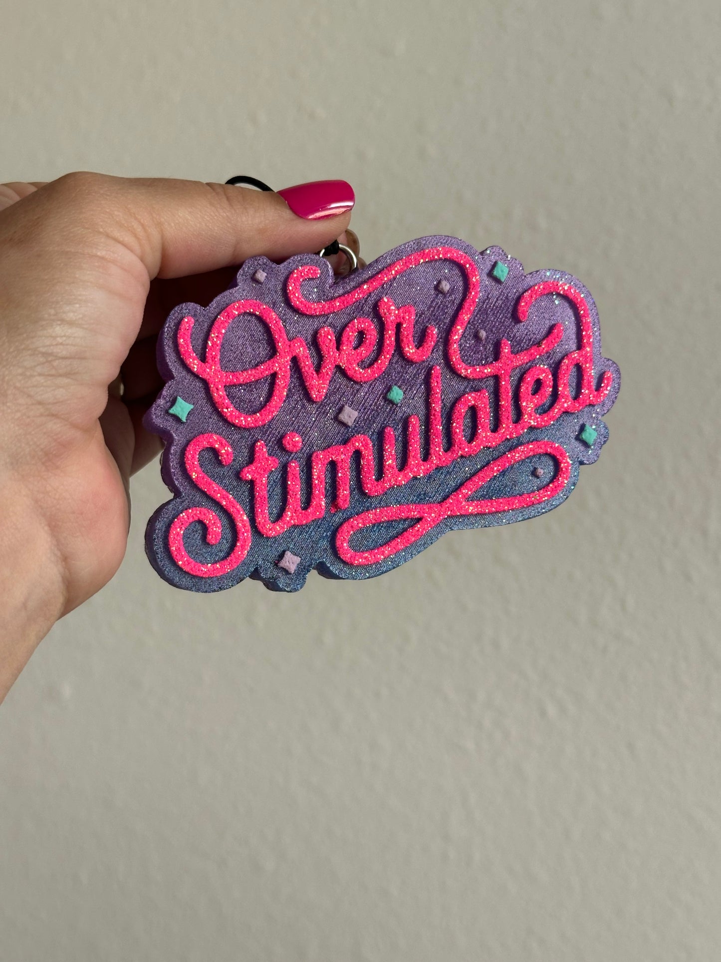 Overstimulated 20oz Acrylic Tumbler with Freshie