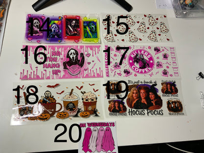 Halloween / fall wraps