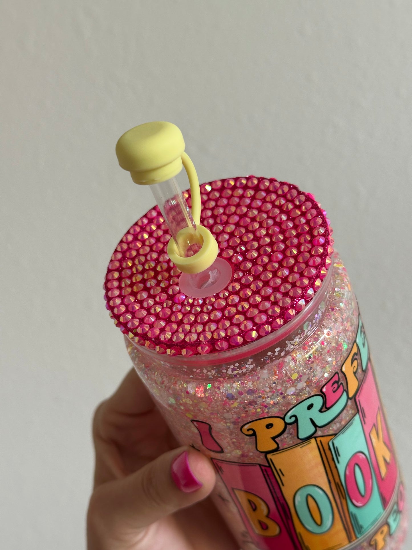 Bookish 20oz Acrylic Tumbler with Freshie
