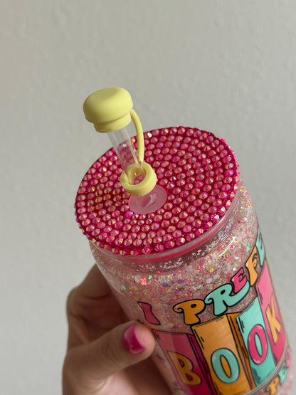 Bookish 20oz Acrylic Tumbler with Freshie