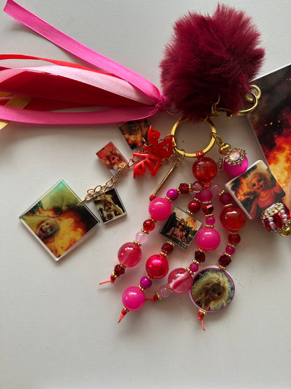 Crashout Barb Pink & Red Chunk Chain Stationary Bundle
