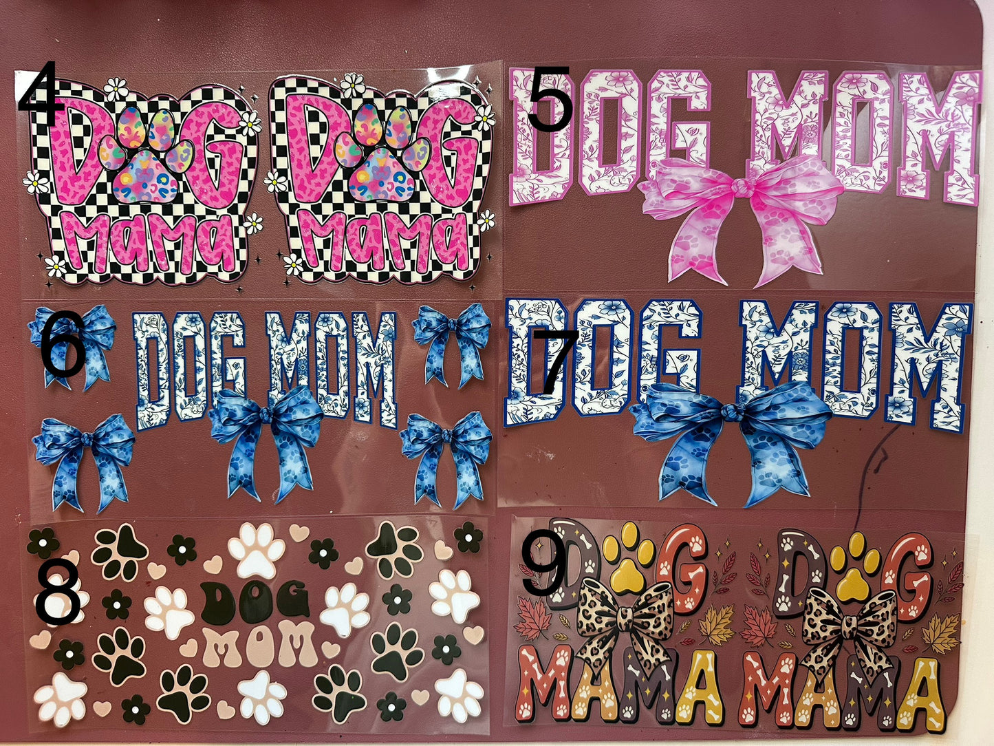 Dog Mom & Cat Mom Wraps