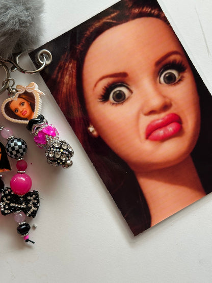 Crashout Barb Pink & Black Chunk Chain Stationary Bundle