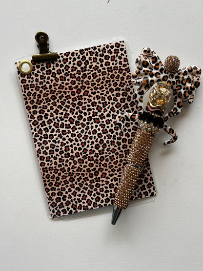 Leopard print Stationary Bundle