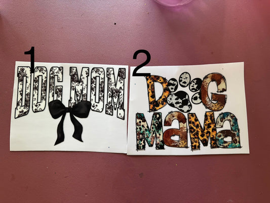 Dog Mom & Cat Mom Wraps