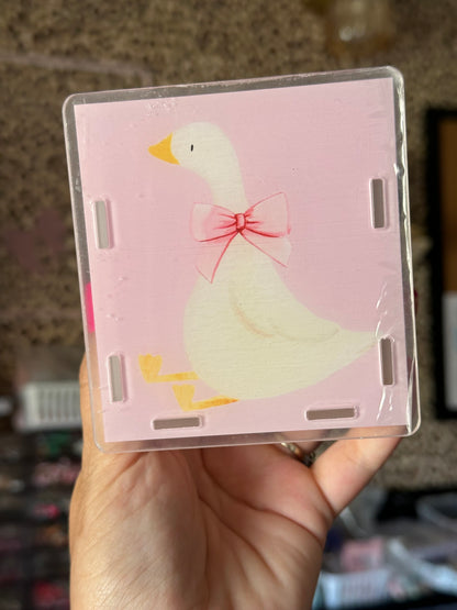 Goose pen & pen box set