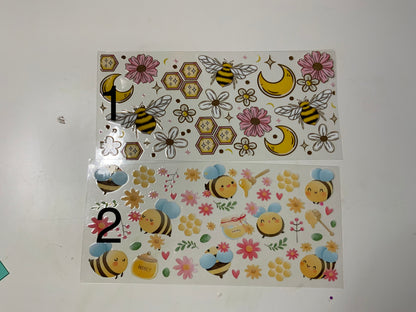 Bee and plant wraps