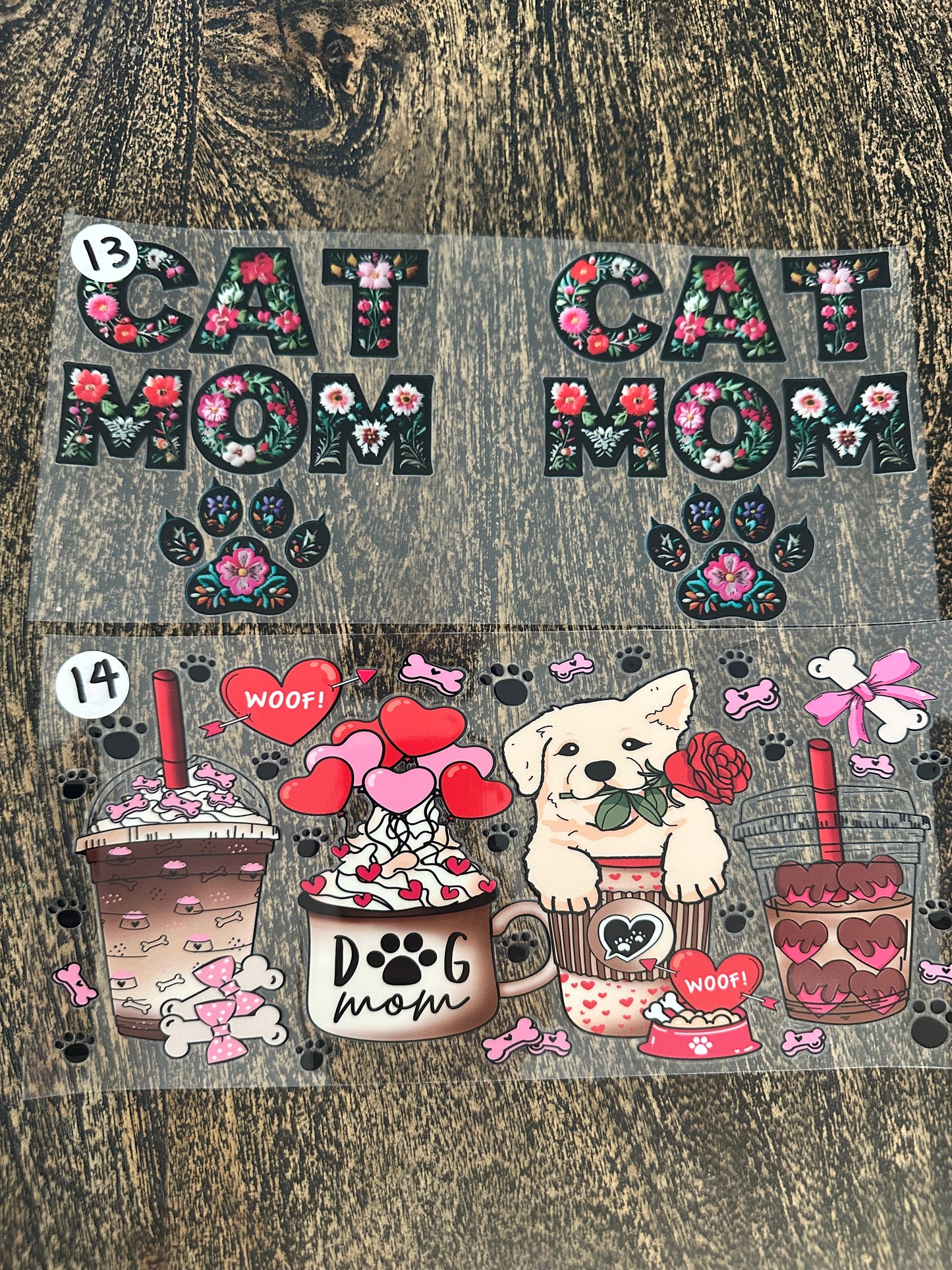 Dog Mom & Cat Mom Wraps