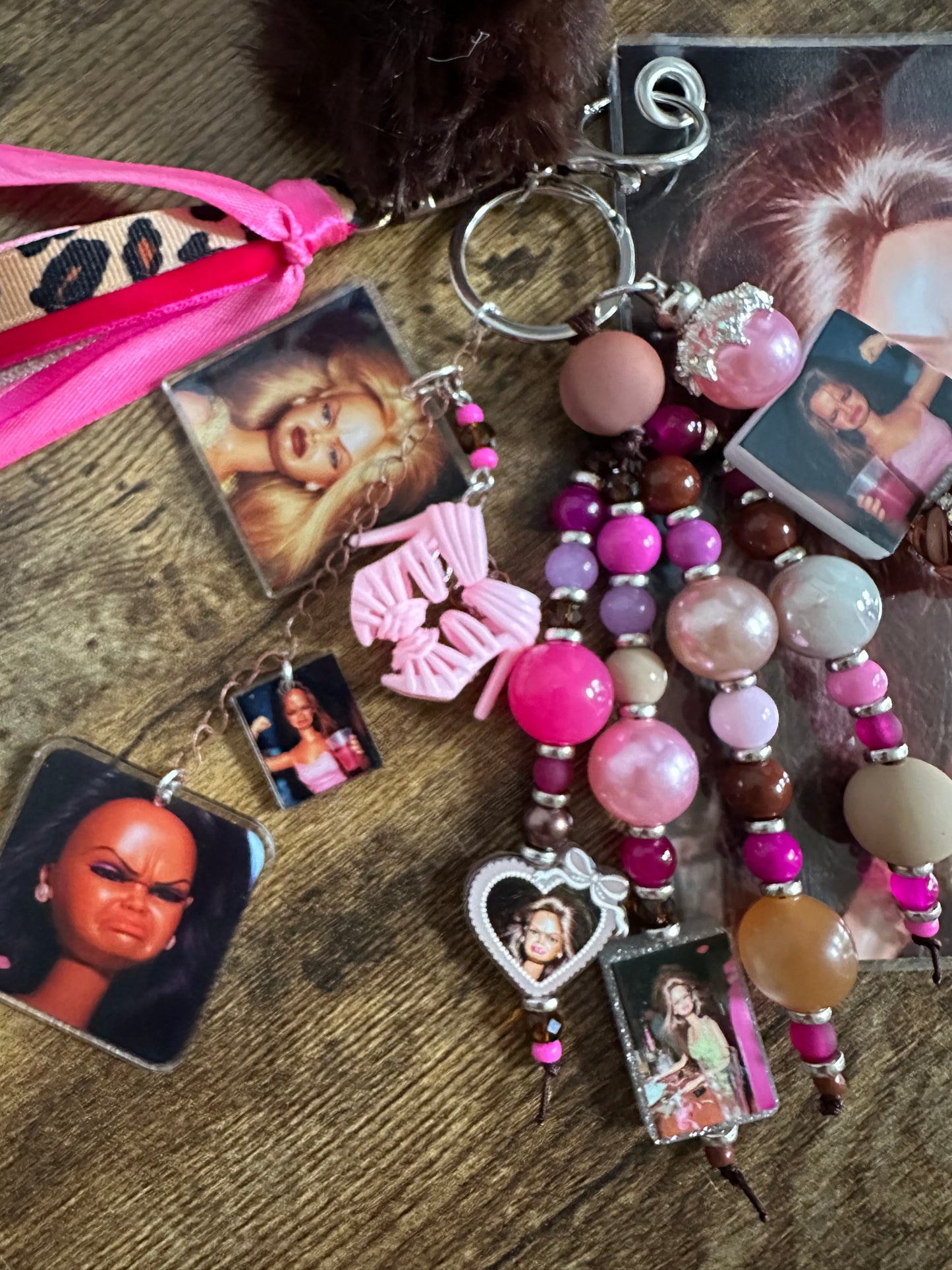 Crashout Barb Pink & Brown Chunk Chain Stationary Bundle