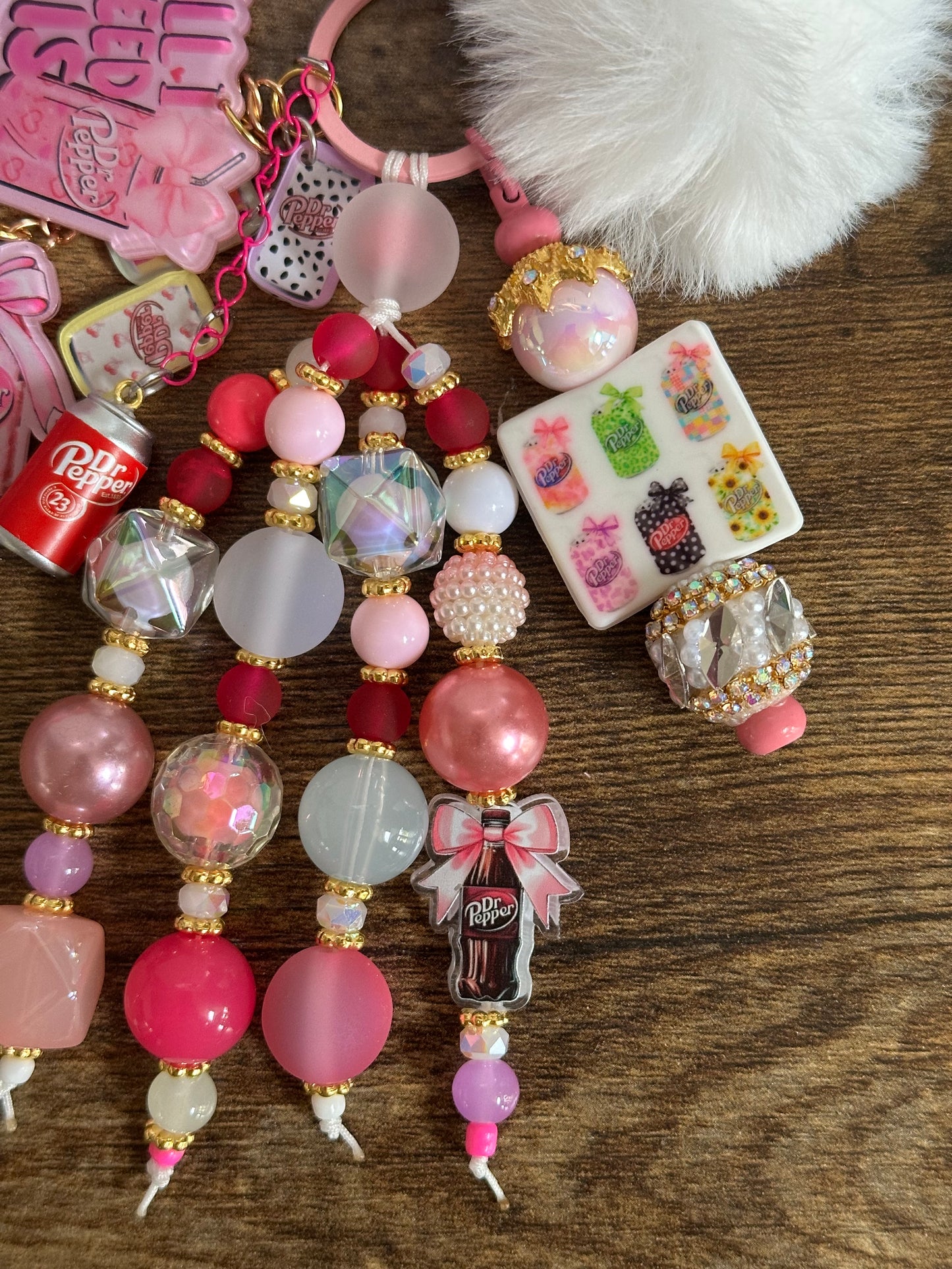 Pink Dr. P Girly Chunk Chain