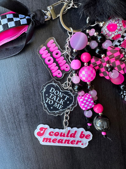 Sassy Checkered Chunk Chain