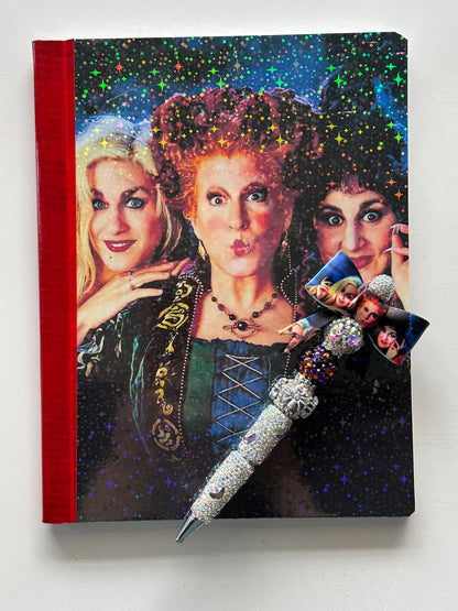 Hocus Pocus Composition Notebook and Pen