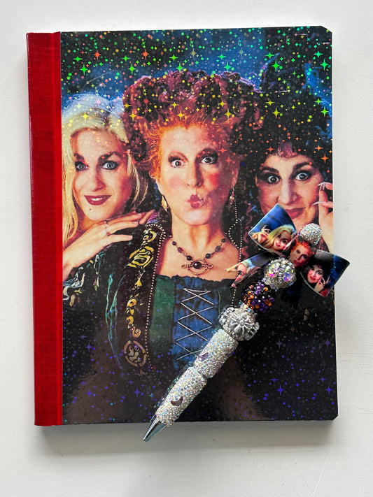 Hocus Pocus Composition Notebook and Pen