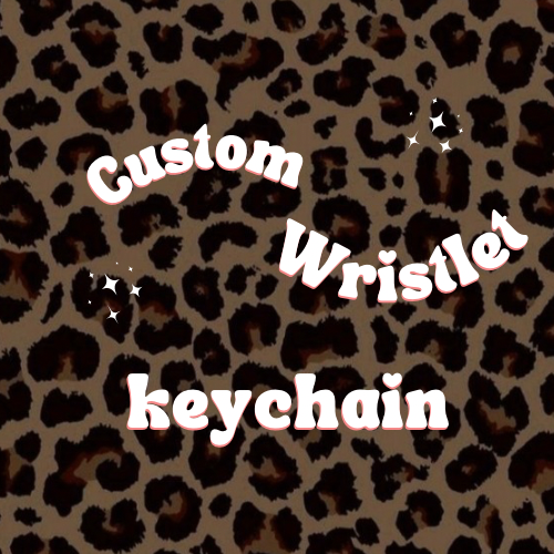Custom Wristlet Keychain