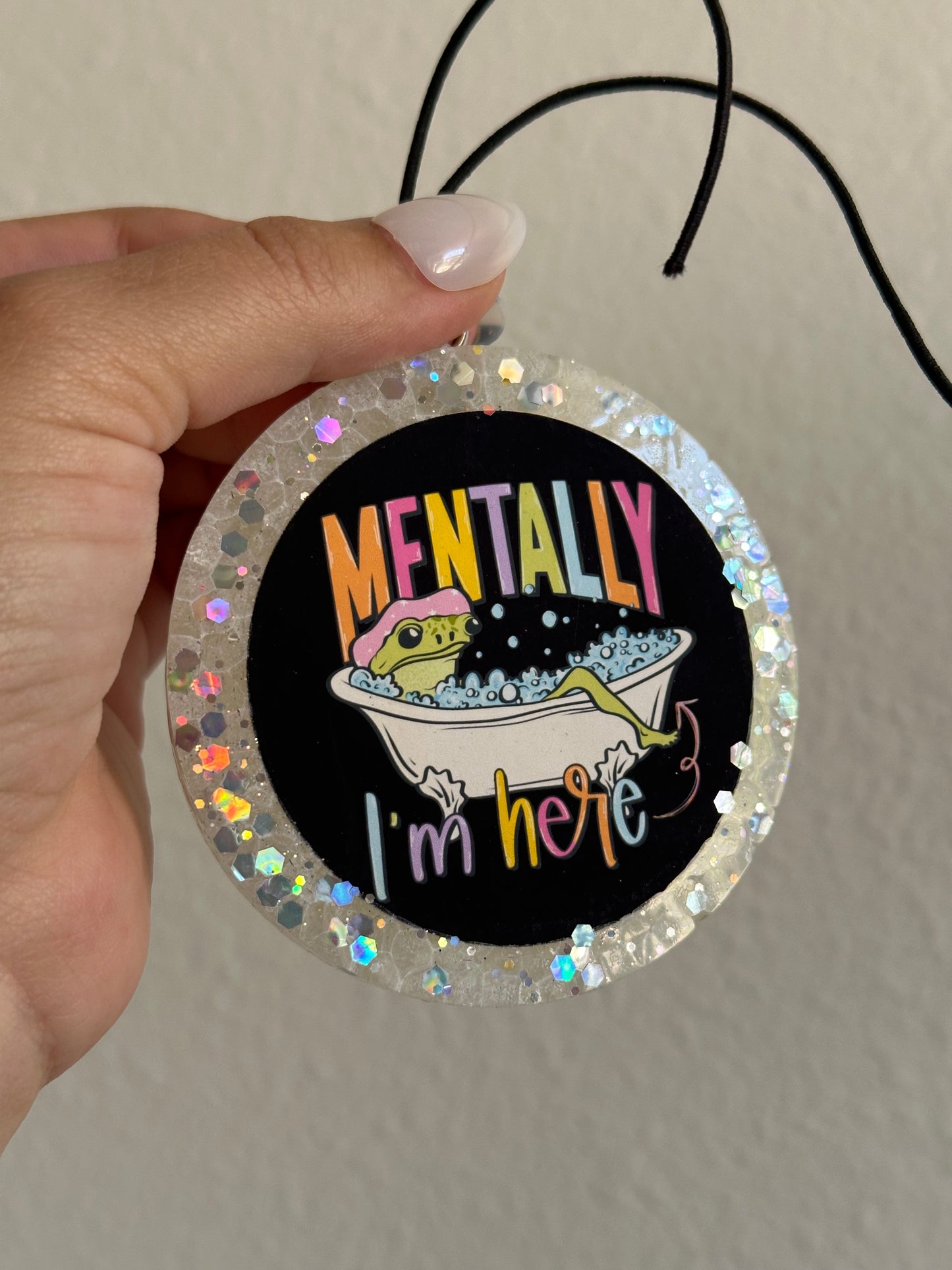 Splish Splash your opinion is trash 20oz Acrylic snowglobe with matching freshie