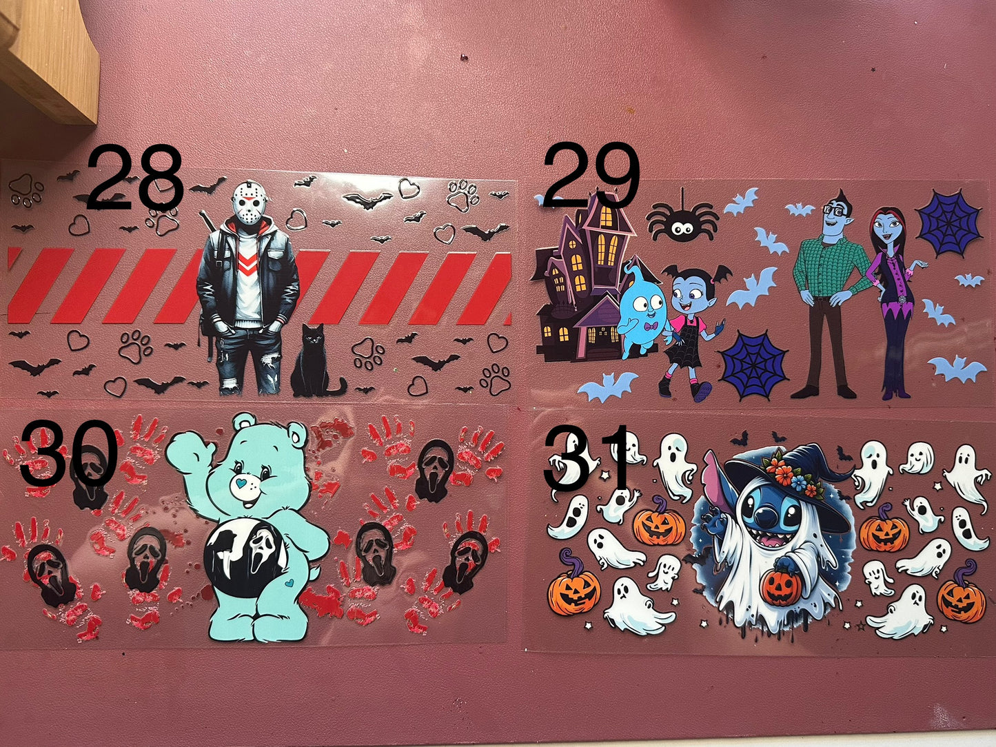 Halloween / fall wraps