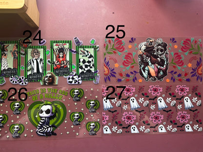 Halloween / fall wraps