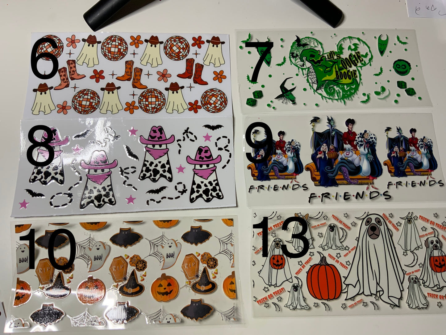 Halloween / fall wraps