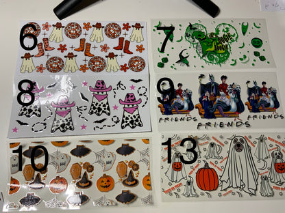 Halloween / fall wraps