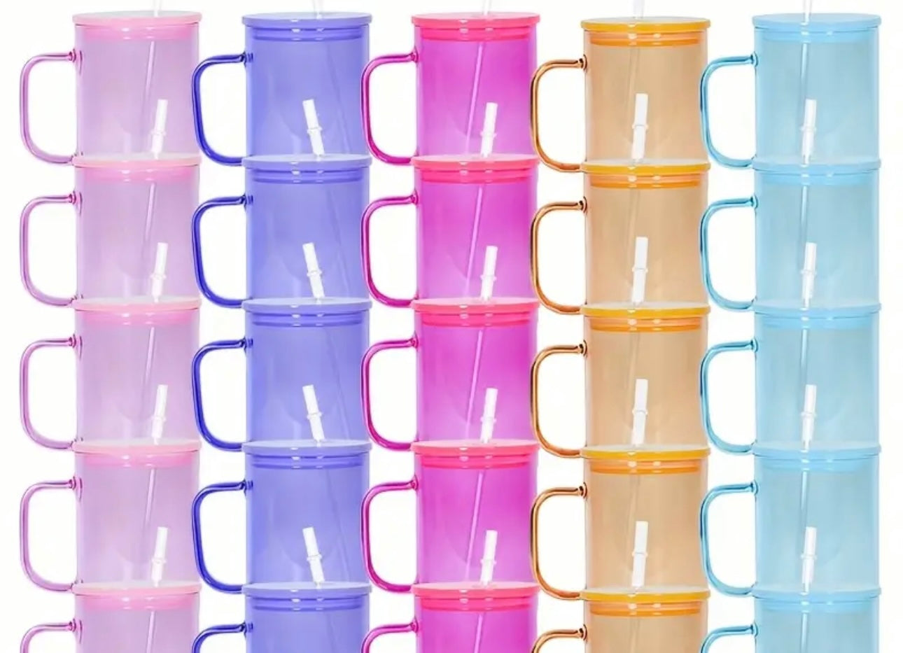 17oz Glass Custom Mug (Not a snowglobe)